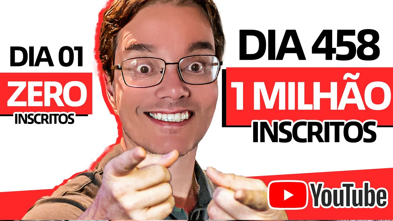 COMO SAIR DO ZERO AO PRIMEIRO UM MILHÃO DE INSCRITOS NO YOUTUBE EM 2024 [7 PASSOS SIMPLES]
