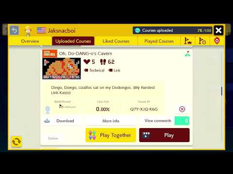 SMM2 - My Insane Link Kaizo Speedrun