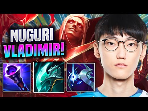 NUGURI THE VLADIMIR MASTER!  - DK Nuguri Plays Vladimir Top vs Poppy! | Season 2022