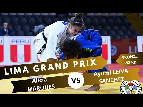 Alicia MARQUES VS Ayumi LEIVA SANCHEZ Lima Grand Prix 2025 Bronze medal contest -52 kg