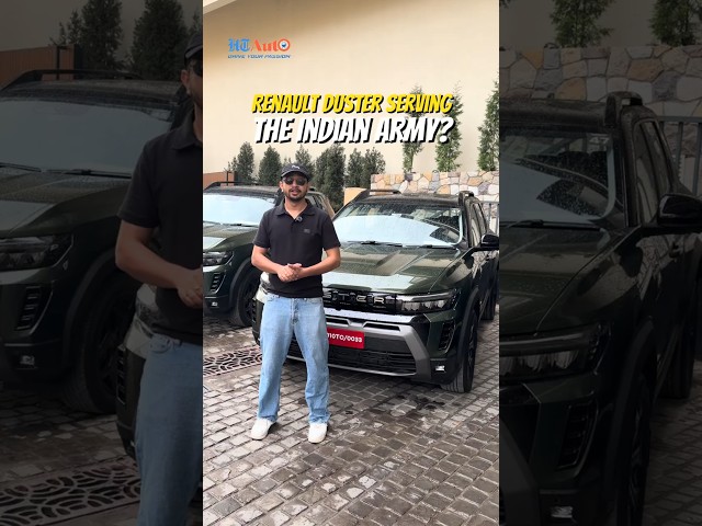Renault Duster serving the Indian Army?
