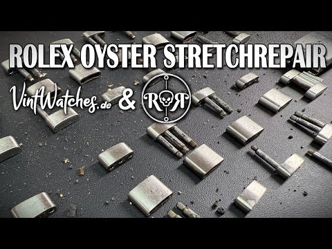 Rolex Oyster Bracelet Stretchrepair - Vintwatches for Red Dead Restoration - ASMR