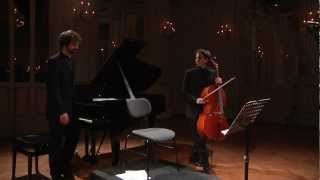 A. Webern: Zwei Stücke / Two Pieces. Nikolaj Sajko, cello, Miha Haas, piano