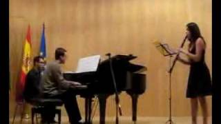 Camille Saint Saens, Conata Clarinete Piano, 4 - Guillermo Rus Carlborg, Ana Celia Fernandez