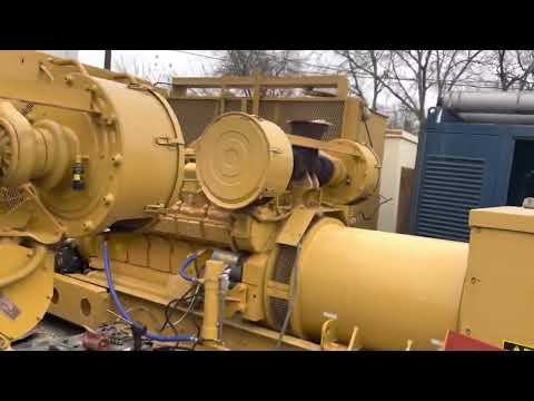 700kW Cat 3512 generator set load test ID# 102387