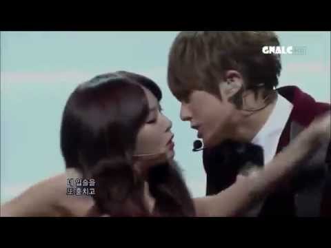 [LIVE] 111204 Trouble Maker (JS & HyunA) - Trouble Maker @ INKIGAYO