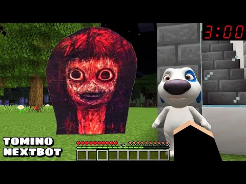TOMINO NEXTBOT AND FRIENDS CHASED ME in Minecraft - Gameplay - Coffin Meme