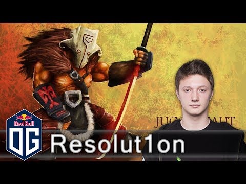 OG.Resolut1on Juggernaut Gameplay - Ranked Match - OG Dota 2.