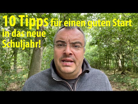 10 Tipps für einen guten Start in das neue Schuljahr! | Lehrerschmidt