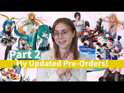My Updated Pre-Order List! // Part 2 December 2022-January 2024