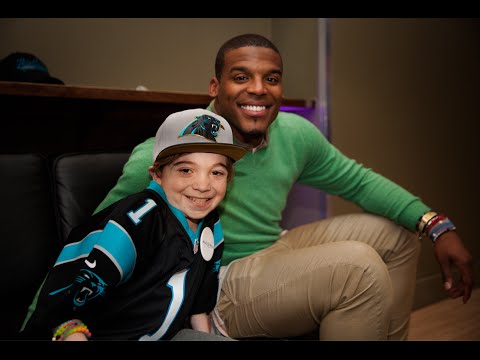 Lokai: Watch Noah’s wish to meet NFL MVP Cam Newton come true