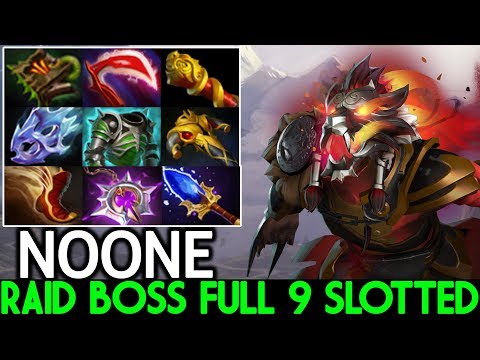 NOONE [Lycan] Insane Raid Boss Full 9 Slotted Aggressive Plays 7.22 Dota 2
