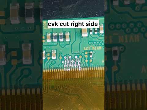 LED TV Panel Repair by CKV line cut#LSC320AN10-HO3