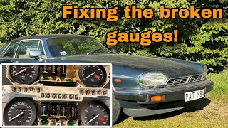 Broken gauges? Let's Fix Them on This Jaguar XJS V12!