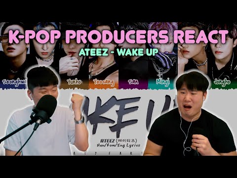 Musicians react & review ♡ ATEEZ - Wake Up