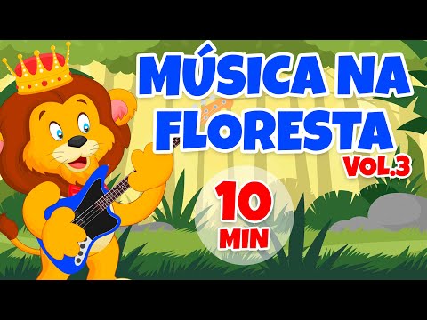 Música na Floresta Vol. 3 - Giramille 10 min | Desenho Animado Musical