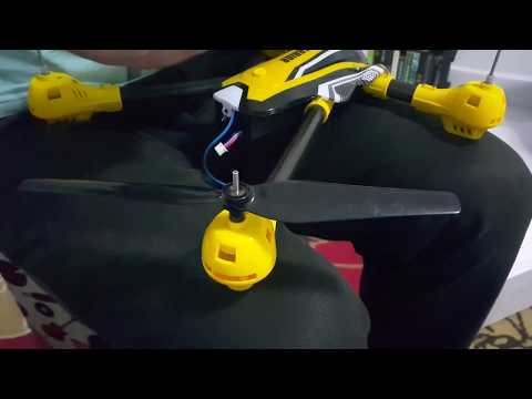 Kaideng Skywarrior K70c - how to install the propeller