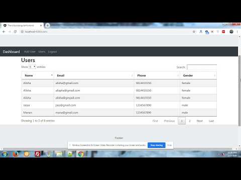 Angular Datatable Working Example With Dynamic Data