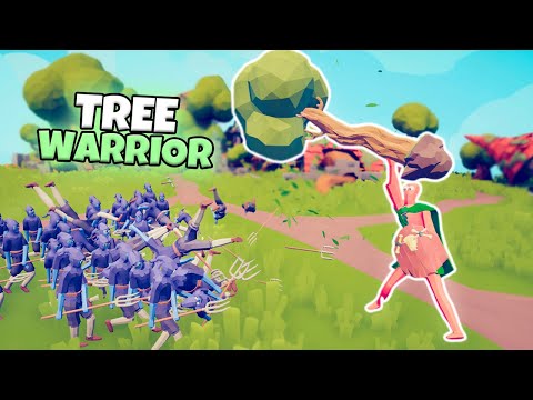 TREE WARRIOR VS EVERY FACTION | TABS MODDED GAMEPLAY