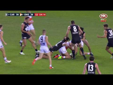Round 12 AFL - Carlton v GWS Giants Highlights