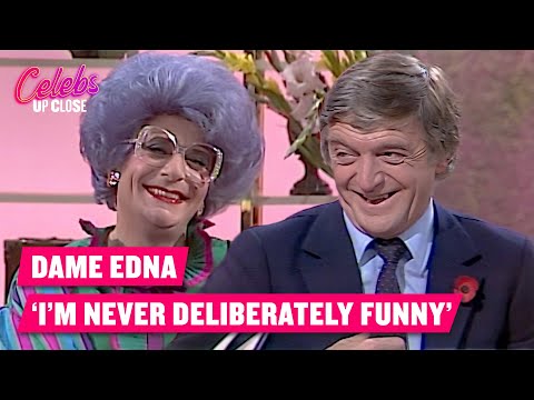 Hilarious Dame Edna Chats With Michael Parkinson After Having A Joint! | Celebs Up Close