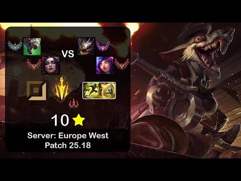Twitch ADC + LeBlanc vs Kog'Maw + Neeko - EUW Challenger - Patch 25.18