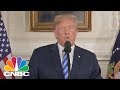 President Donald Trump Delivers Remarks On Iran Deal - May 8, 2018 | CNBC President Donald Trump Delivers Remarks On Iran Deal - May 8, 2018 | CNBC