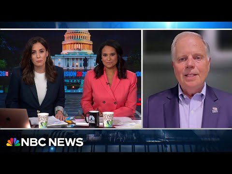 Jones talks November face-off with Tuberville for Alabama governor