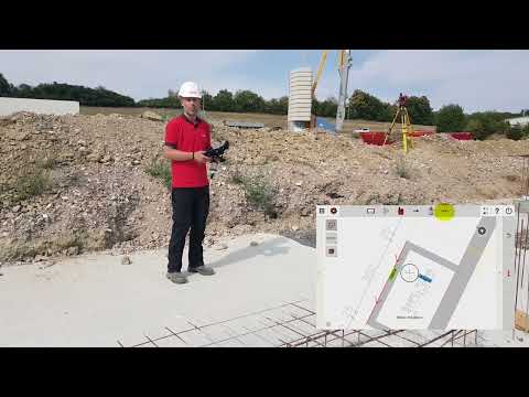 Hilti PLT Totalstationen - Linienabsteckung