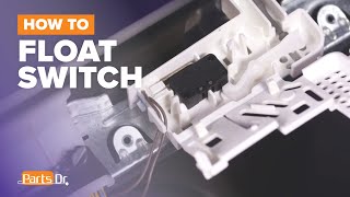 How to Replace Float Switch part # WPW10195039 on Your Whirlpool Kitchen Aid Maytag Dishwasher