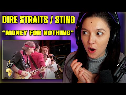 Dire Straits / Sting - Money For Nothing | FIRST TIME REACTION | (Live Aid 1985)