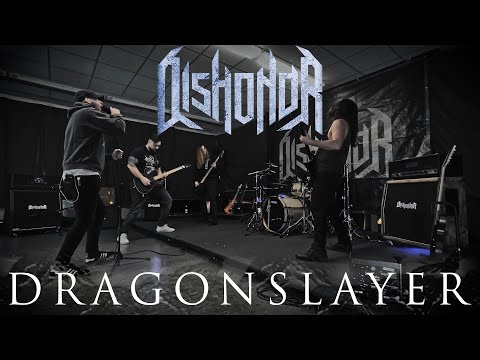 DISHONOR - Dragonslayer (Official Rehearsal Music Video) online metal music video by DISHONOR