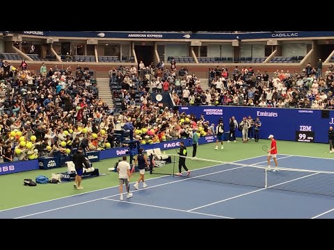 US Open 2025: Jennik Sinner/ Francisco comesana Practice #usopen2025