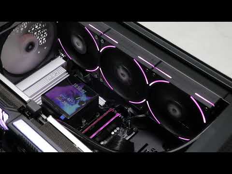 RGB 모드, 색상 변경(3RSYS RANNI WV 360 ARGB BLACK 수냉쿨러)