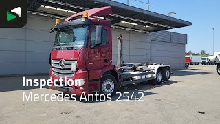 Mercedes-Benz Antos 2542 6X2 Meiller RK 20 70 Lift + Steering axle Automatic E hook lift truck | Image 4 - Autoline
