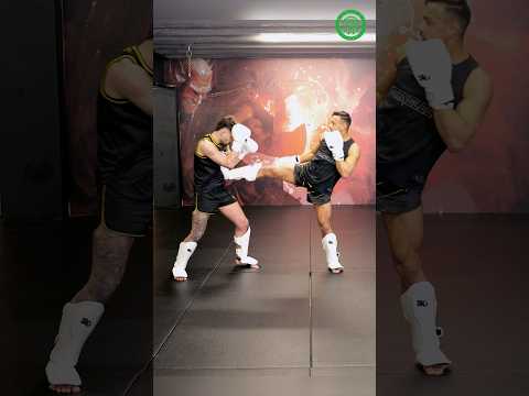 Muay Thai Training – Using Teeps to Set Up Sweeps with Panicos Yusuf