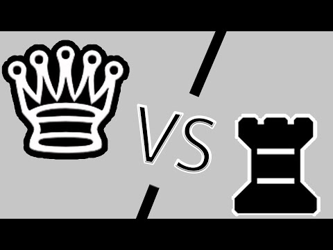 Queen VS Rook Endgame