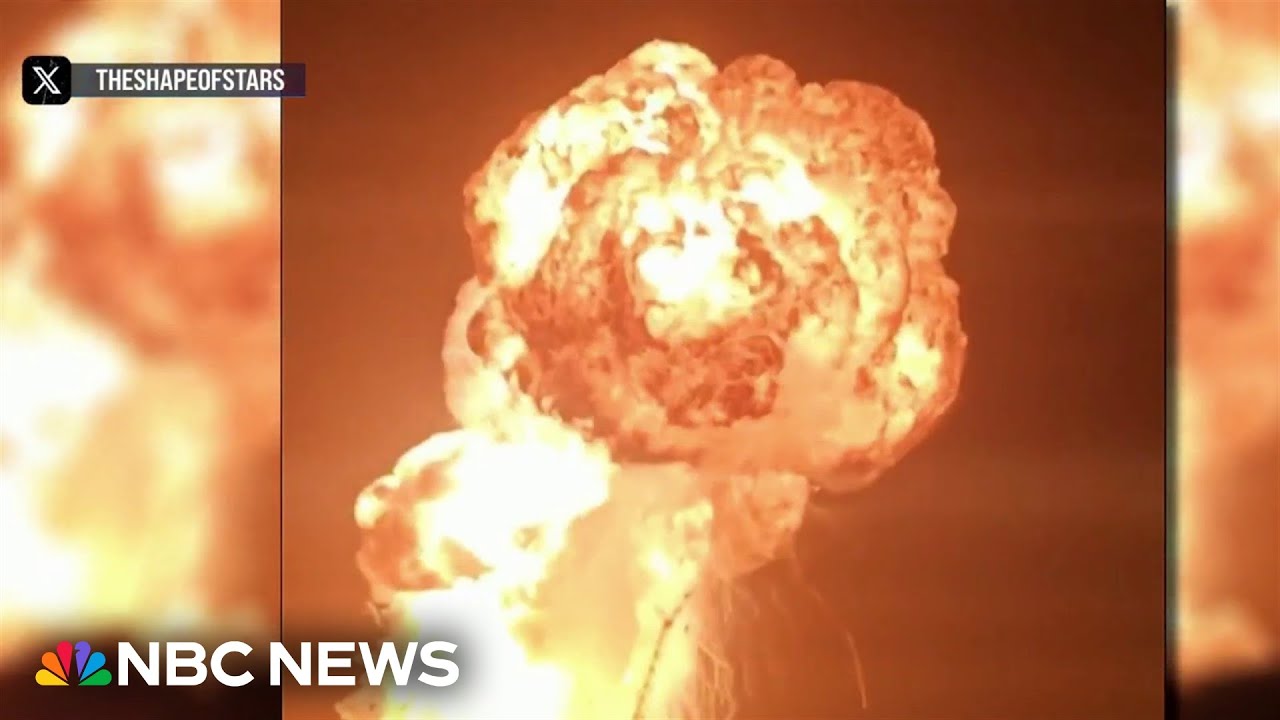 SpaceX Starship explodes during ground test