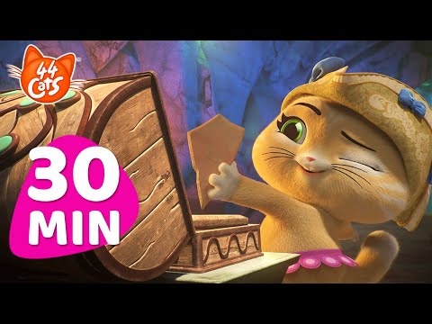 YENİ! + 30 DAK | Patikulade  bir hazine avı! 🪙🏆 | 44 Kedi