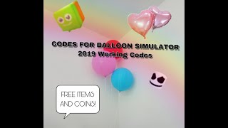 Codes For Balloon Simulator 2019 Kenh Video Giáº£i Tri Danh Cho - working codes in balloon simulator 2019