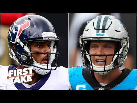 德肖恩-沃森換克里斯蒂安-麥卡弗裡和3個首輪秀？First Take辯論可能的交易報價 (Deshaun Watson for Christian McCaffrey & 3 1st-rounders? First Take debates the possible trade offer)