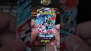 no way we hit this 3 times... #pokemon #pokemoncards #pokemontcg#chaosrising #pokemoncardopening