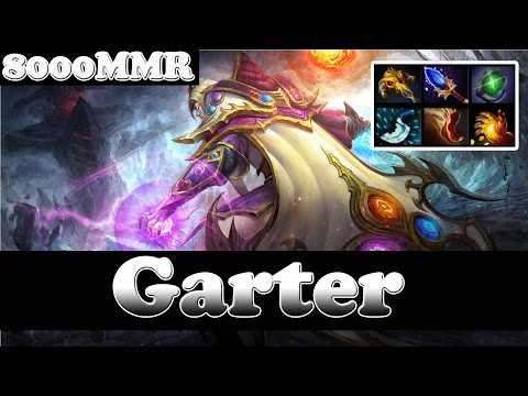 Dota 2 - Garter 8000 MMR Plays Invoker Vol 4 - Ranked Match Gameplay!