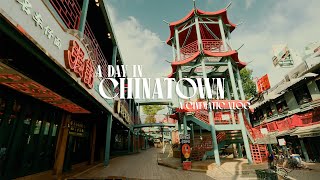 a day of filming in chinatown