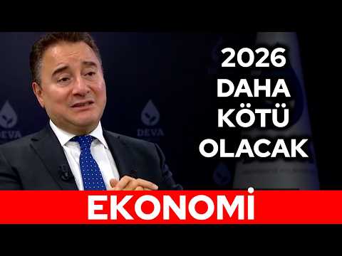The economy will get even worse! Ali Babacan explained the reasons for the increase in poverty.