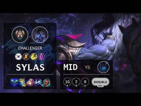 Sylas Mid vs Nocturne - KR Challenger Patch 11.5