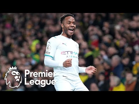 Raheem Sterling's hat trick for Manchester City v. Norwich City ' Premier League