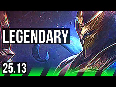 XIN ZHAO vs KHA'ZIX (JGL) | 10k comeback, 52k DMG, Legendary, 17/5/16 | KR Master | 25.13