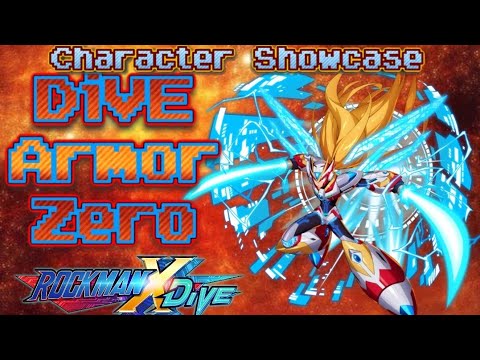Mega Man X DiVE - DiVE Armor Zero - Character Showcase