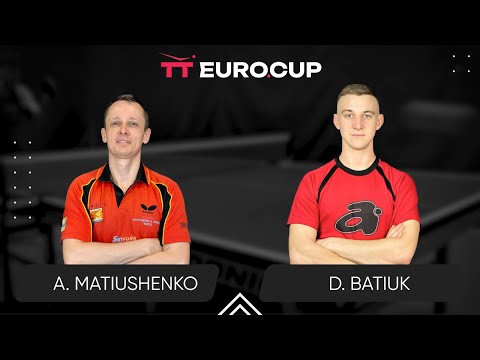 19:15 Andrii Matiushenko - Dmytro Batiuk 20.07.2025 TT Euro.Cup Ukraine Master. TABLE 4